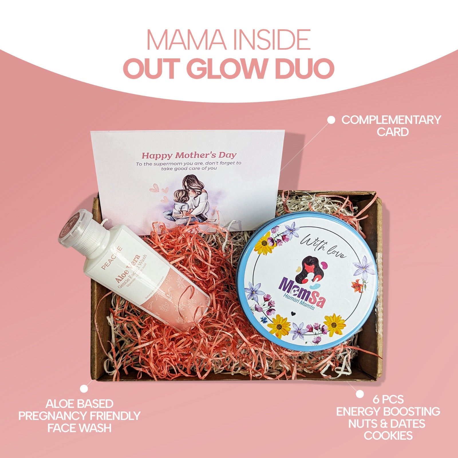 Mama-To-Be Glow & Snack Essentials (Momsa x PeacheCare)